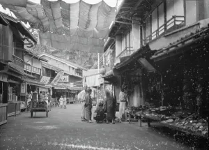Streets Prints: Travel views of Japan and Korea, 1908. Creator: Arnold Genthe