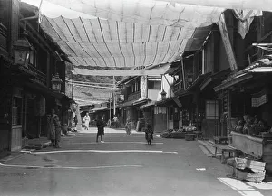 Streets Prints: Travel views of Japan and Korea, 1908. Creator: Arnold Genthe
