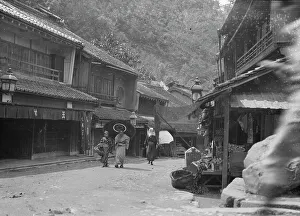 Streets Prints: Travel views of Japan and Korea, 1908. Creator: Arnold Genthe