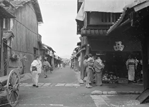 Streets Prints: Travel views of Japan and Korea, 1908. Creator: Arnold Genthe