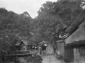 Makeshift Prints: Travel views of Japan and Korea, 1908. Creator: Arnold Genthe