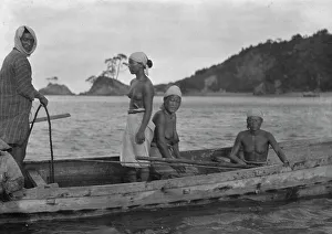Villagers Prints: Travel views of Japan and Korea, 1908. Creator: Arnold Genthe