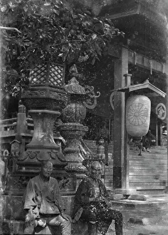Prayer Wheel Prints: Travel views of Japan and Korea, 1908. Creator: Arnold Genthe