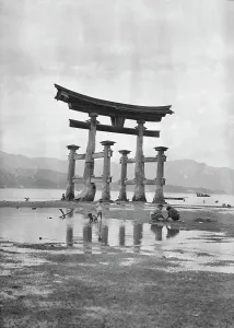 Shintoism Prints: Travel views of Japan and Korea, 1908. Creator: Arnold Genthe