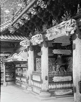 Shintoism Prints: Travel views of Japan and Korea, 1908. Creator: Arnold Genthe