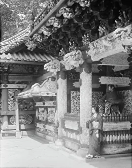 Shintoism Prints: Travel views of Japan and Korea, 1908. Creator: Arnold Genthe