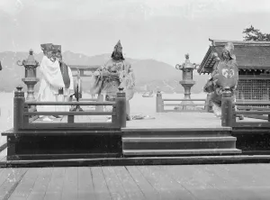 Shintoism Prints: Travel views of Japan and Korea, 1908. Creator: Arnold Genthe