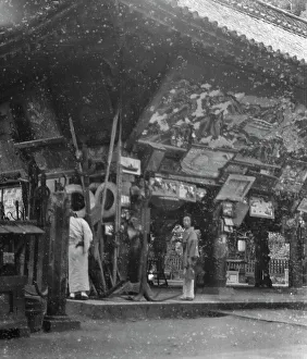 Shintoism Prints: Travel views of Japan and Korea, 1908. Creator: Arnold Genthe