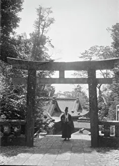 Shintoism Prints: Travel views of Japan and Korea, 1908. Creator: Arnold Genthe