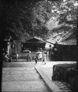 Shintoism Prints: Travel views of Japan and Korea, 1908. Creator: Arnold Genthe