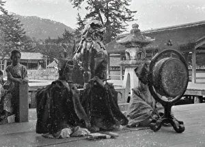 Shintoism Prints: Travel views of Japan and Korea, 1908. Creator: Arnold Genthe