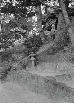 Shintoism Prints: Travel views of Japan and Korea, 1908. Creator: Arnold Genthe