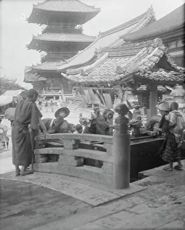 Making Prints: Travel views of Japan and Korea, 1908. Creator: Arnold Genthe