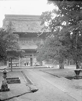 Shintoism Prints: Travel views of Japan and Korea, 1908. Creator: Arnold Genthe