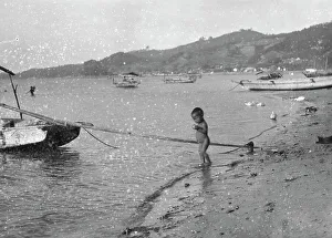 Seafront Prints: Travel views of Japan and Korea, 1908. Creator: Arnold Genthe
