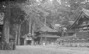 Shintoism Prints: Travel views of Japan and Korea, 1908. Creator: Arnold Genthe
