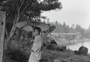 Posed Prints: Travel views of Japan and Korea, 1908. Creator: Arnold Genthe