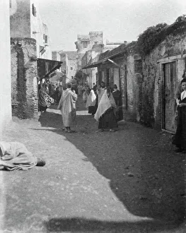 Town Life Prints: Travel views of Morocco, 1904. Creator: Arnold Genthe