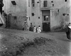 Town Life Prints: Travel views of Morocco, 1904. Creator: Arnold Genthe
