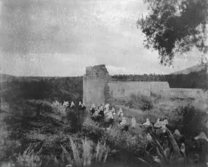 Pack Animals Prints: Travel views of Morocco, 1904. Creator: Arnold Genthe