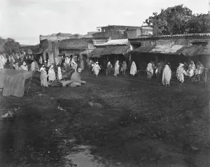 Town Life Prints: Travel views of Morocco, 1904. Creator: Arnold Genthe