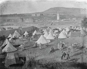 Pack Animals Prints: Travel views of Morocco, 1904. Creator: Arnold Genthe