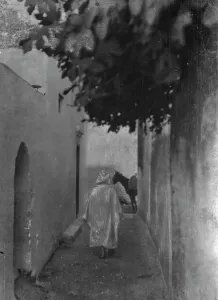 Shady Prints: Travel views of Morocco, 1904. Creator: Arnold Genthe
