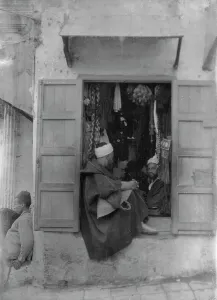 Town Life Prints: Travel views of Morocco, 1904. Creator: Arnold Genthe