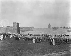 Travel views of Morocco, 1904. Creator: Arnold Genthe
