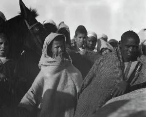 Pack Animals Prints: Travel views of Morocco, 1904. Creator: Arnold Genthe