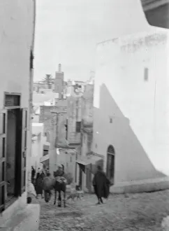 Pack Animals Prints: Travel views of Morocco, 1904. Creator: Arnold Genthe