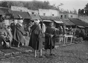Town Life Prints: Travel views of Morocco, 1904. Creator: Arnold Genthe