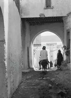 Town Life Prints: Travel views of Morocco, 1904. Creator: Arnold Genthe