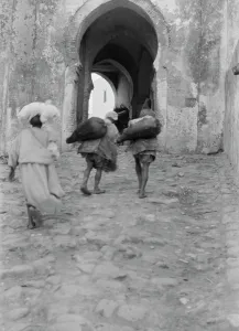 Town Life Prints: Travel views of Morocco, 1904. Creator: Arnold Genthe