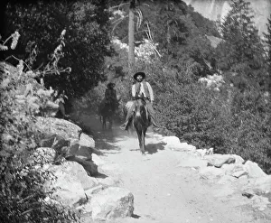 Travel views of Yosemite National Park, between 1903 and 1906. Creator: Arnold Genthe