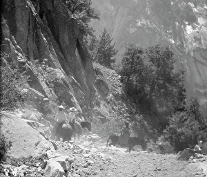 Travel views of Yosemite National Park, between 1903 and 1906. Creator: Arnold Genthe