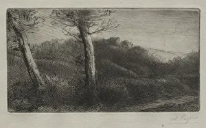 Alphonse Legros French Prints: The Traveler Stretched out on the Grass