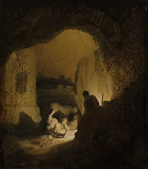 Derelict Prints: Travellers Resting (The Rest on the Flight into Egypt?)