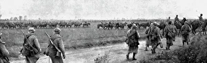 Advance Prints: A travers le champ de bataille; sur les talons de l'ennemi: l'action de la cavalerie