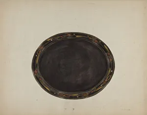 Tray, 1935 / 1942. Creator: Mary Fitzgerald