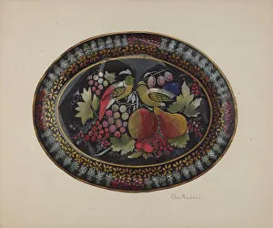 Charles Roadman Prints: Tray, c. 1940. Creator: Charles Roadman