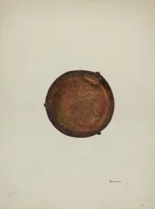 Tray Collection: Tray, c. 1940. Creator: Gerald Transpota