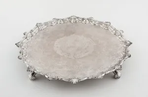 Tray, London, 1755 / 56. Creator: William Preston