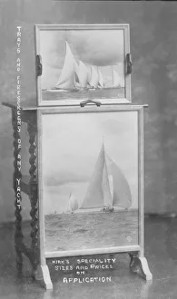 Firescreen Prints: Trays and firescreens of any yacht: Kirks speciality sizes and prices on application