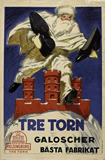 Jean 1886 1938 Prints: Tre Torn galoscher, 1920s. Creator: D'Ylen, Jean (1886-1938)