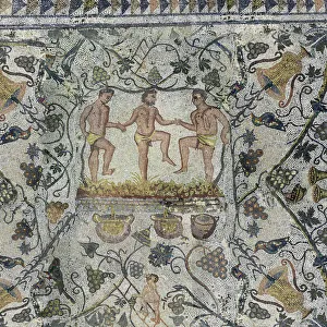 Winemaking Prints: Treading the grapes, 2nd cen. AD