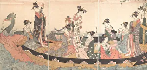 Hosoda Prints: The Treasure Boat, ca. 1795. Creator: Hosoda Eishi