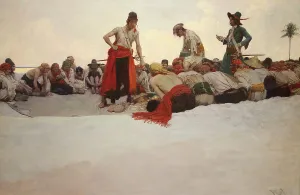 Piracy Prints: So the Treasure Was Divided. From The Fate of a Treasure Town
