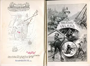 Treasure Island, by Robert Louis Stevenson, 1886 Treasure Island, by Robert Louis Stevenson, 1886