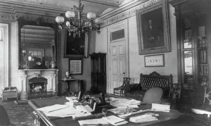 Photographic Prints 1890 1950 Gmgpc Prints: Treasury Department - Secretary of the Treasury Department's office